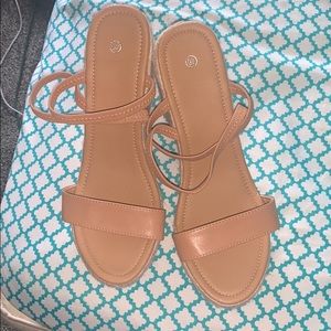 Tan heels